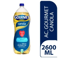 Aceite Gourmet canola 2600ml
