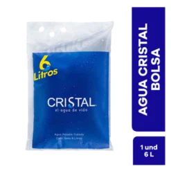 Agua Cristal Bolsa 6L