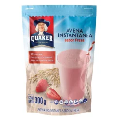 Avena Quaker instantánea fresa doypack x300g