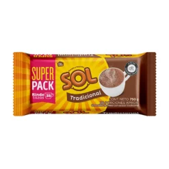 Chocolate Sol tradicional con azúcar x750g