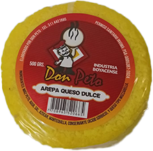 Arepa de Queso Dulce Don Peto 500 gr