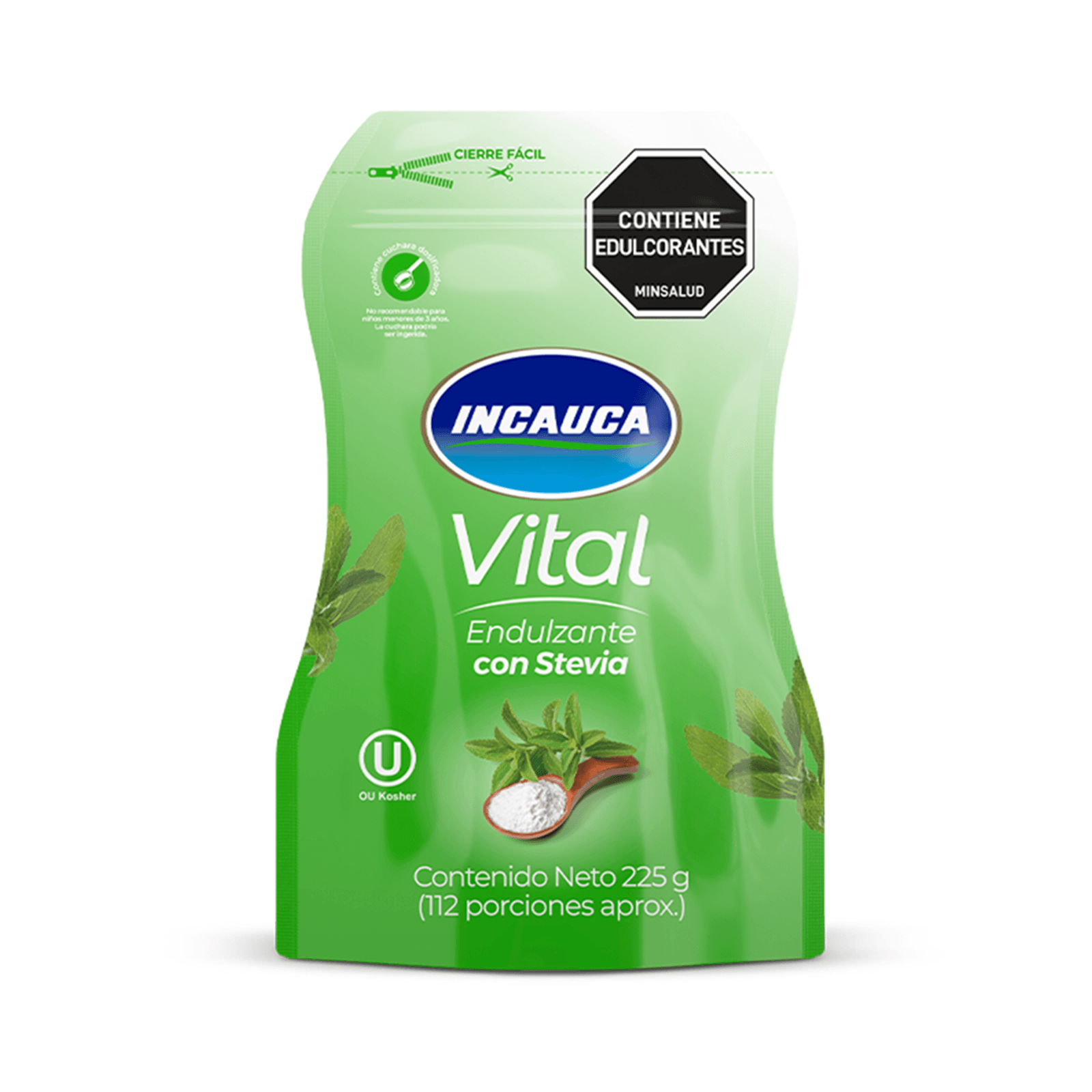 Endulzante Incauca Stevia Vital Doypack 225g