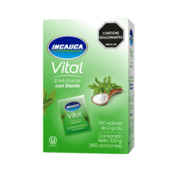 Endulzante Incauca Steviavital 160Sob. 40x400g