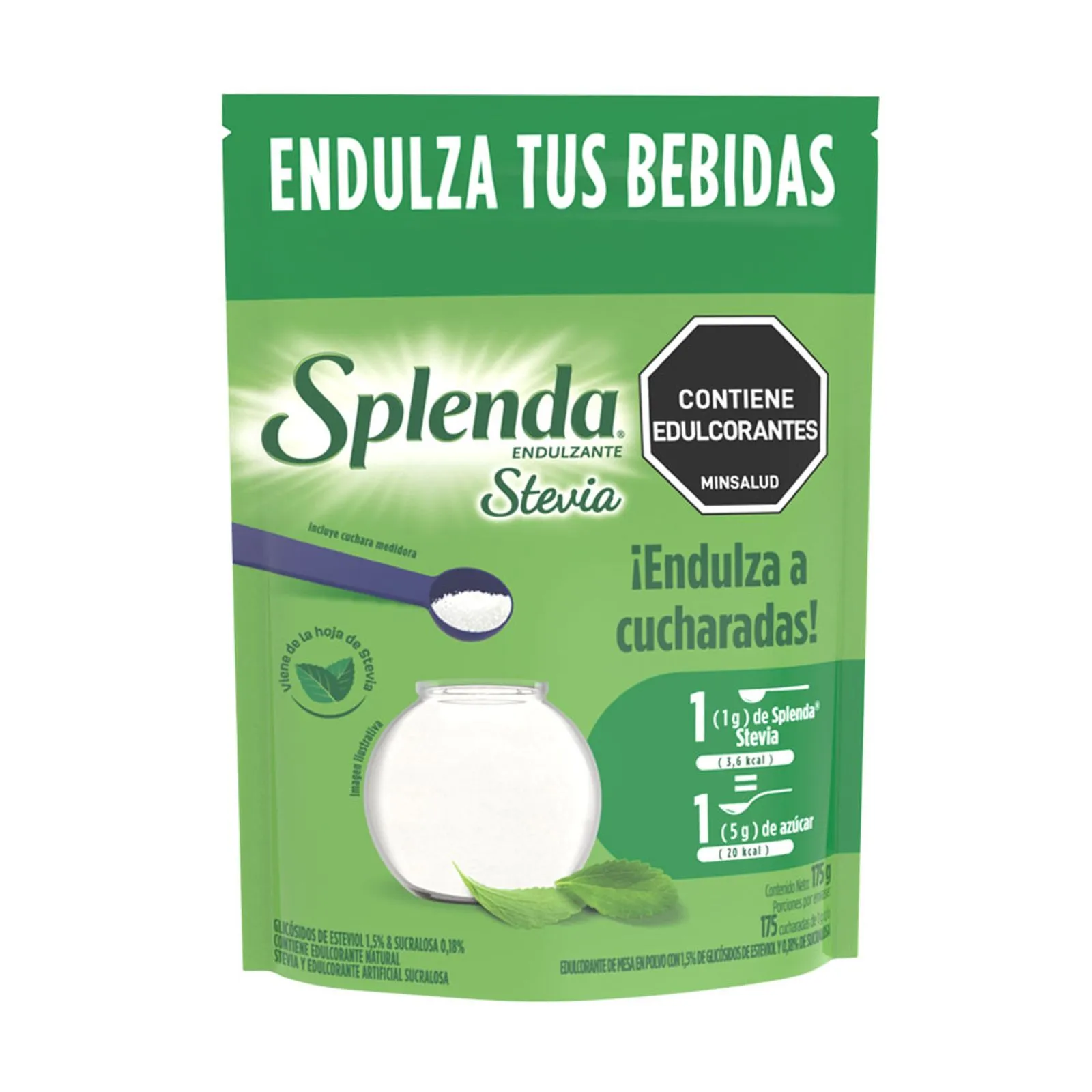 Endulzante Splenda Stevia doypack 175g