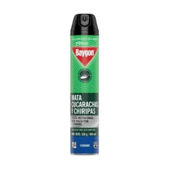 Insecticida en aerosol Baygon mata insectos rastreros x400ml