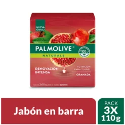Jabón en Barra Palmolive Naturals Granada 110g x 3 Unidades
