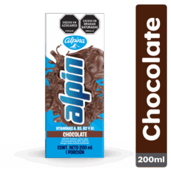 Leche Alpín chocolate x200ml