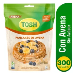 Mezcla pancakes de avena Tosh x300g
