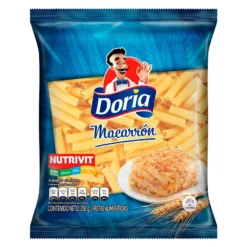 Pasta Clásica Macarrón Corto Doria x 250 g
