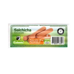 Salchicha Colanta seleccionada x2und x90g