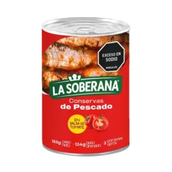 Sardina tomate La Soberana x 155 g