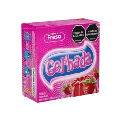 Gelatina De Fresa Gelhada x 35 gramos