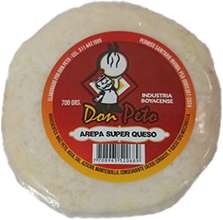 Arepa Súper Queso Don Peto 700 gr